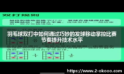 羽毛球双打中如何通过巧妙的发球移动掌控比赛节奏提升技术水平