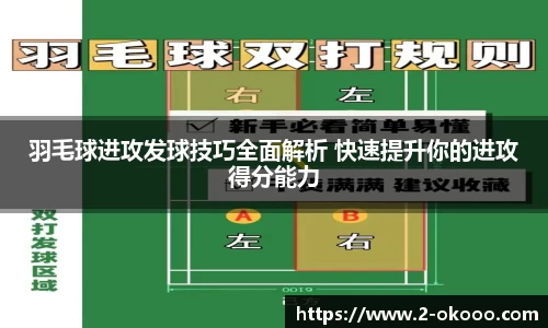 羽毛球进攻发球技巧全面解析 快速提升你的进攻得分能力